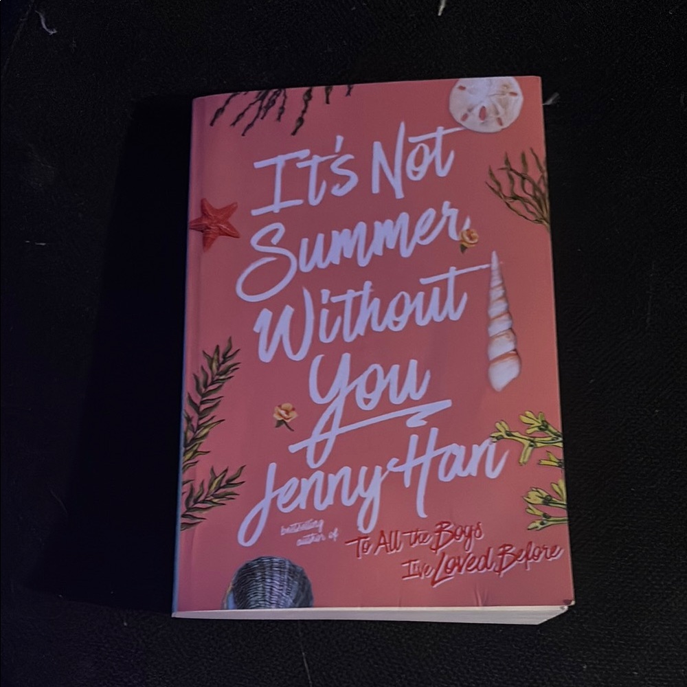 Pink and White Romantic Book Cover with Botanical Flourishes